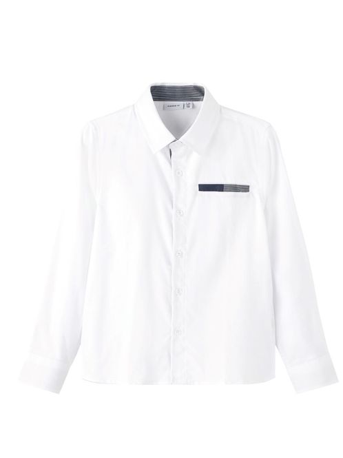 Hovedbilde NkmRiran ls Shirt - Bright White