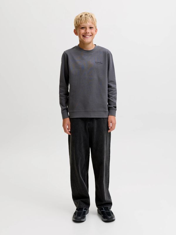 Jack & Jones Jr Archive Graphic Sweat - Asphalt
