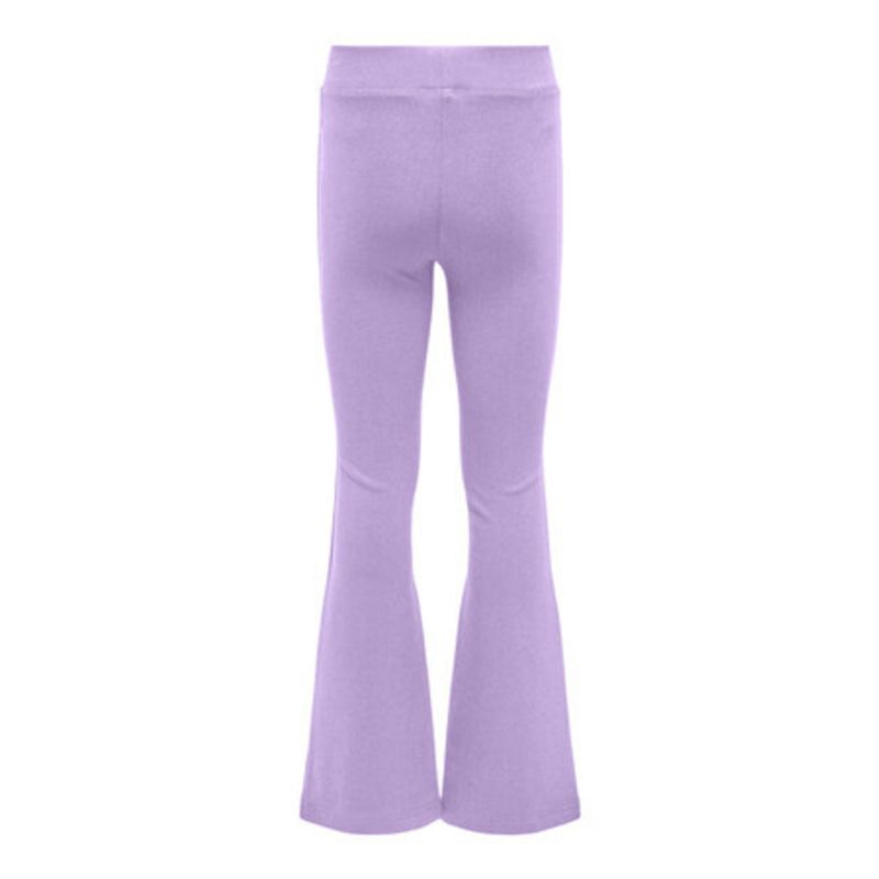 KOGPaige flaired slit pant - Purple Rose