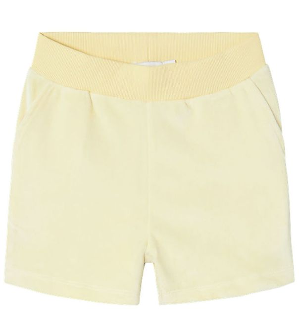 Hovedbilde NkfDebbie Velour Shorts - Pastel Yellow