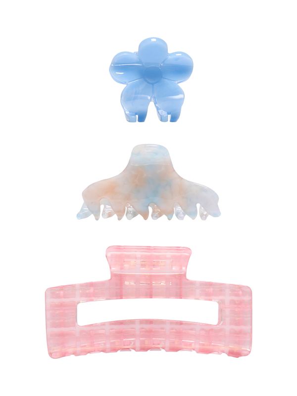 Kids Only Lizette 3-pk Hairclip - Coral Pink