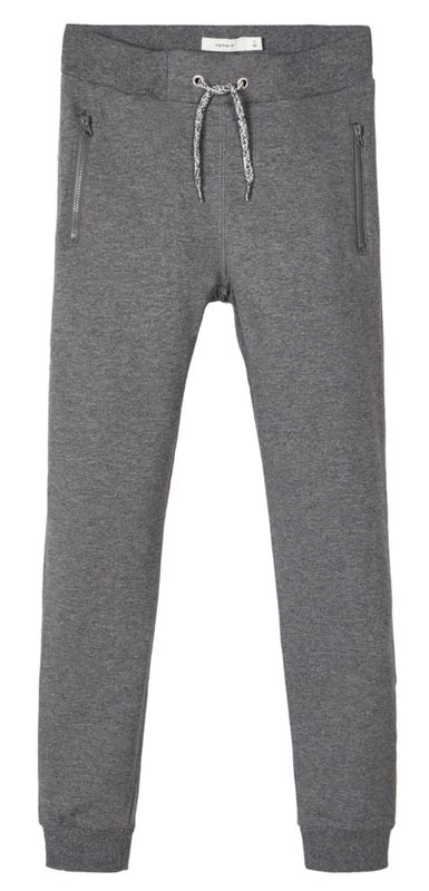 Name It Honk joggebukse - Dark grey melange