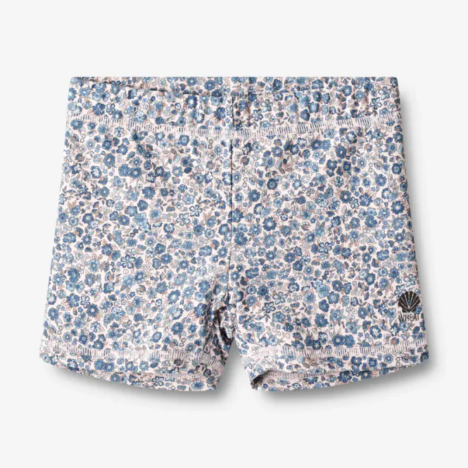 Hovedbilde Wheat Badeshorts Niki - Blue Flower