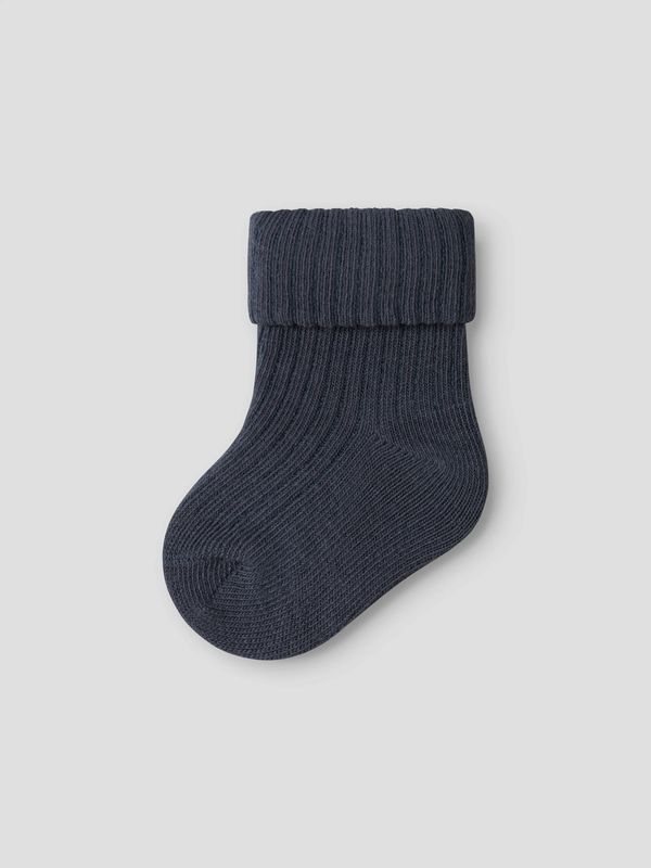 Name It Nobbu Sock - Olive Night/Ombre Blue/Sesame