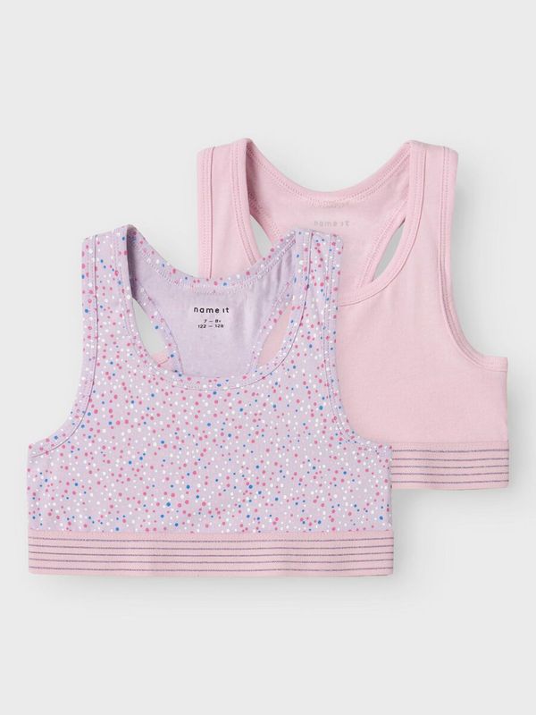 NkfShort top 2p dots - Pastel lilac