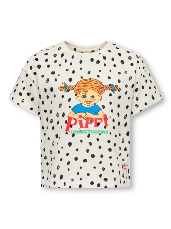 KmgPippa Life s/s - Egret Dot