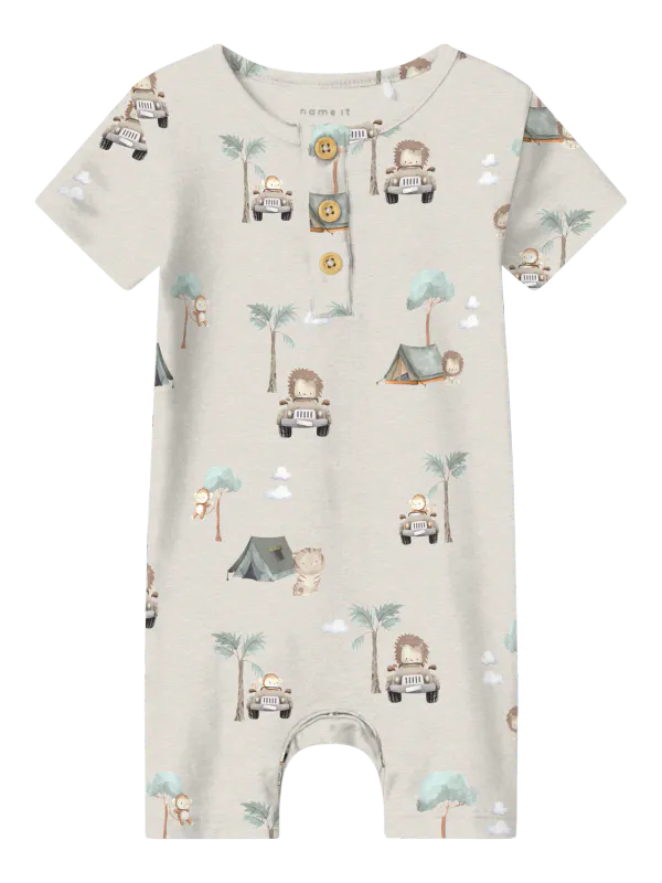 NbmHelp Sunsuit - Peyote Melange