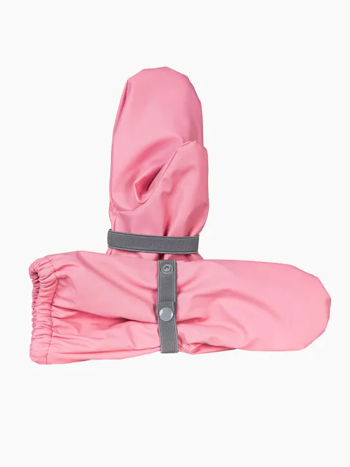 Hovedbilde Salto regnvott med fleece - Rosa