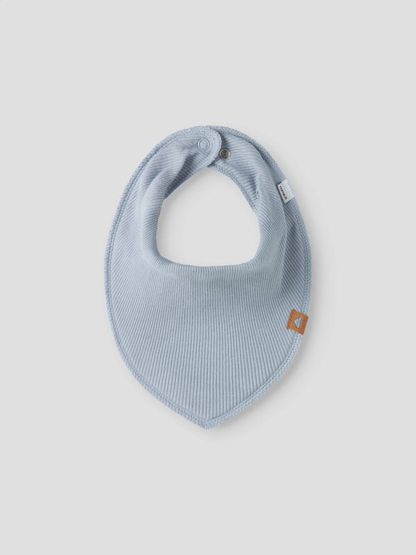 Name It Yasmin 3-pk Rib Scarf Bib - Blue Fog/Chateau Gray