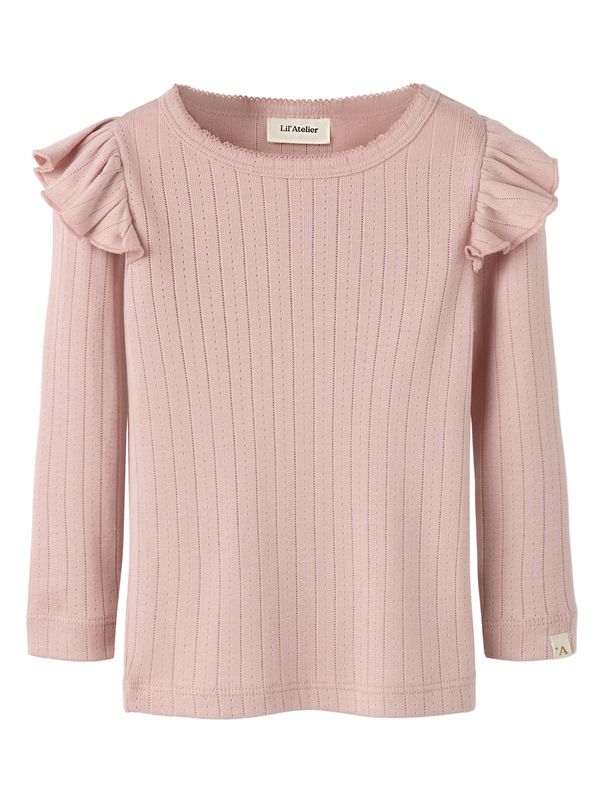 Lil'Atelier Rachel Slim Top - Misty Rose