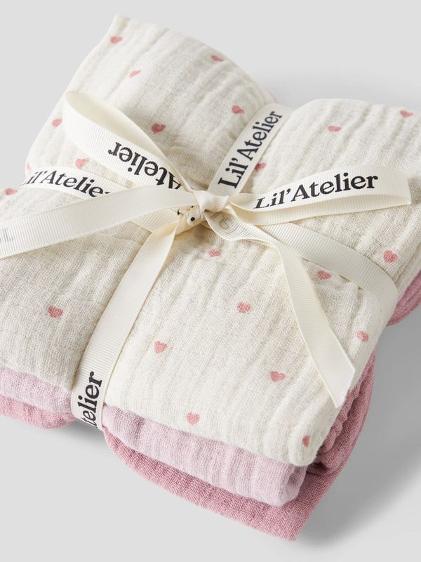 Lil’Atelier Isleys 3-pk  Nappis - Turtledove HUSHED VIOLET/ZEPHYR