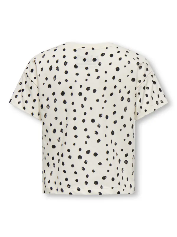 KmgPippa Life s/s - Egret Dot
