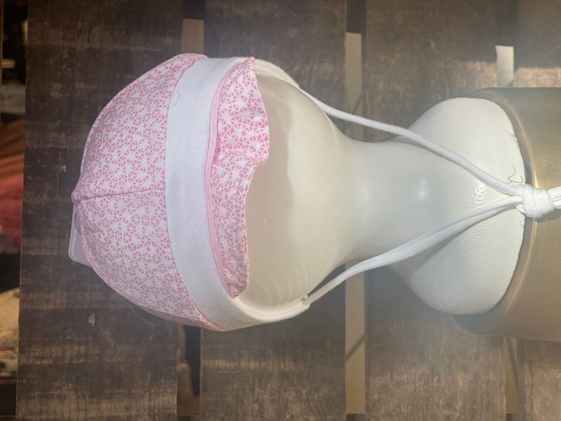 Babylue med brem - Rosa