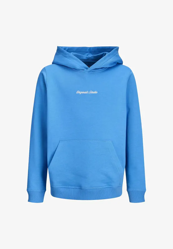 Jack & Jones Jr Sweat Hood jr - Marina
