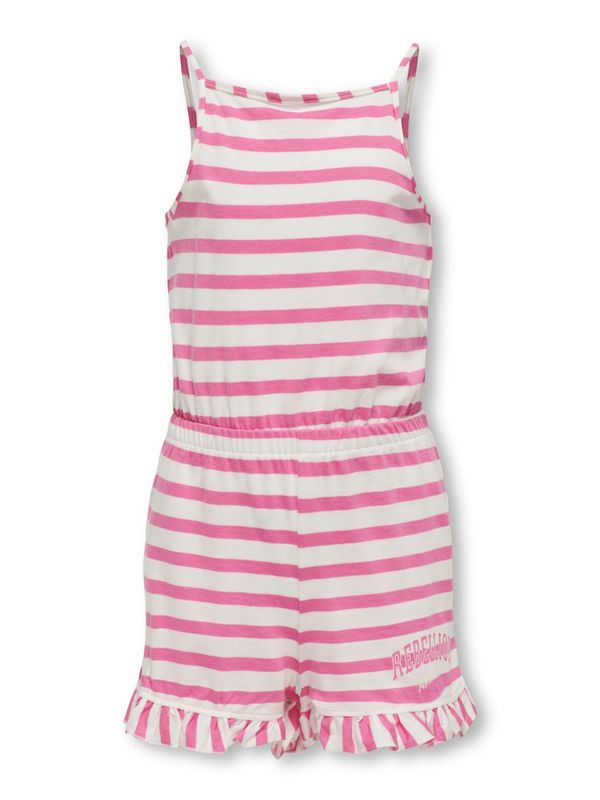 KogMay s/l plysuit jrs - Candy Pink/Cloud Dancer