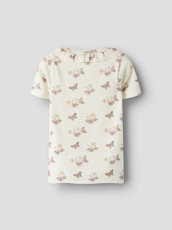 Lil’Atelier Layo Top - Coconut Milk/Flower