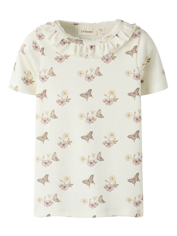 Lil’Atelier Layo Top - Coconut Milk/Flower