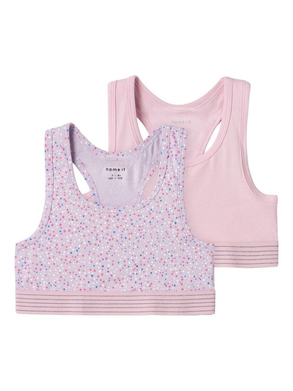 NkfShort top 2p dots - Pastel lilac