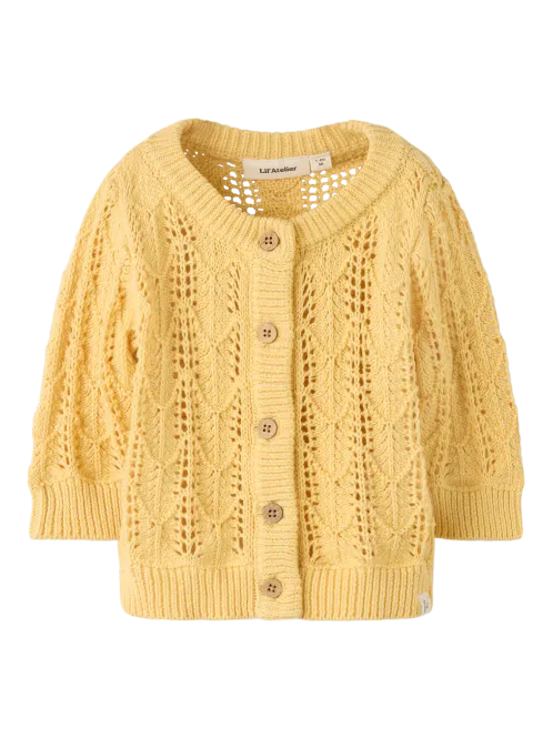 Hovedbilde Lil’Atelier Fea Knit Cardigan - Sahara Sun