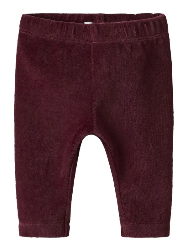 NbfRoxy velour Legging - Burgundy