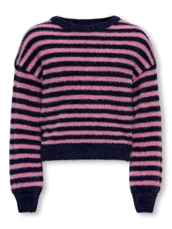 KogNewPiumo ls Pullover Knit - Night Sky