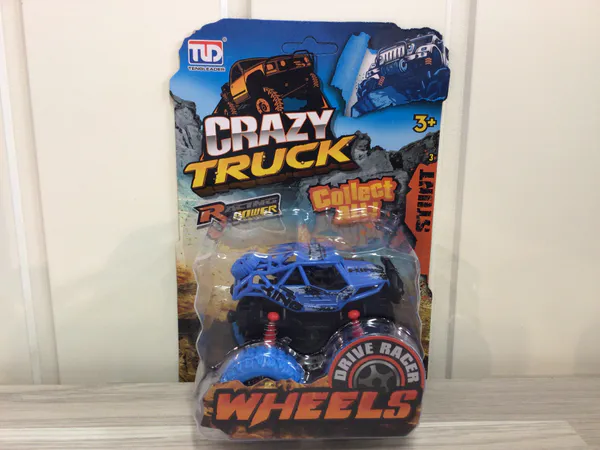 Hovedbilde Crazy truck (10cm) - ass farger